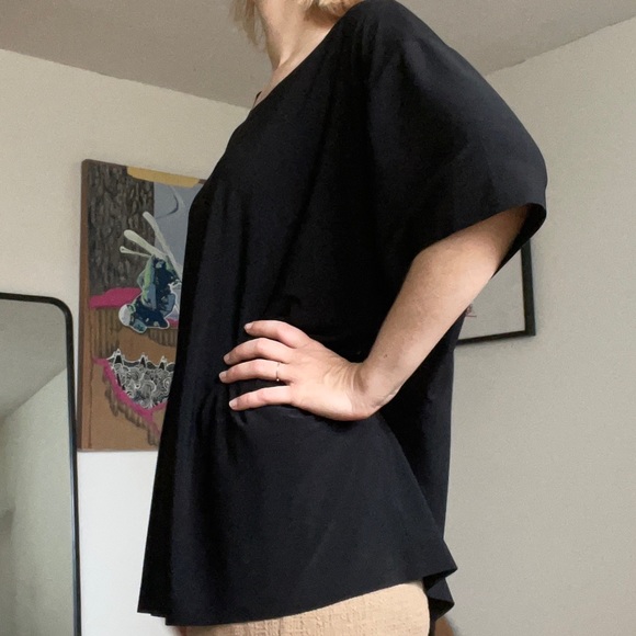 Norma Kamali Boxy Shirt XL - Picture 7 of 8